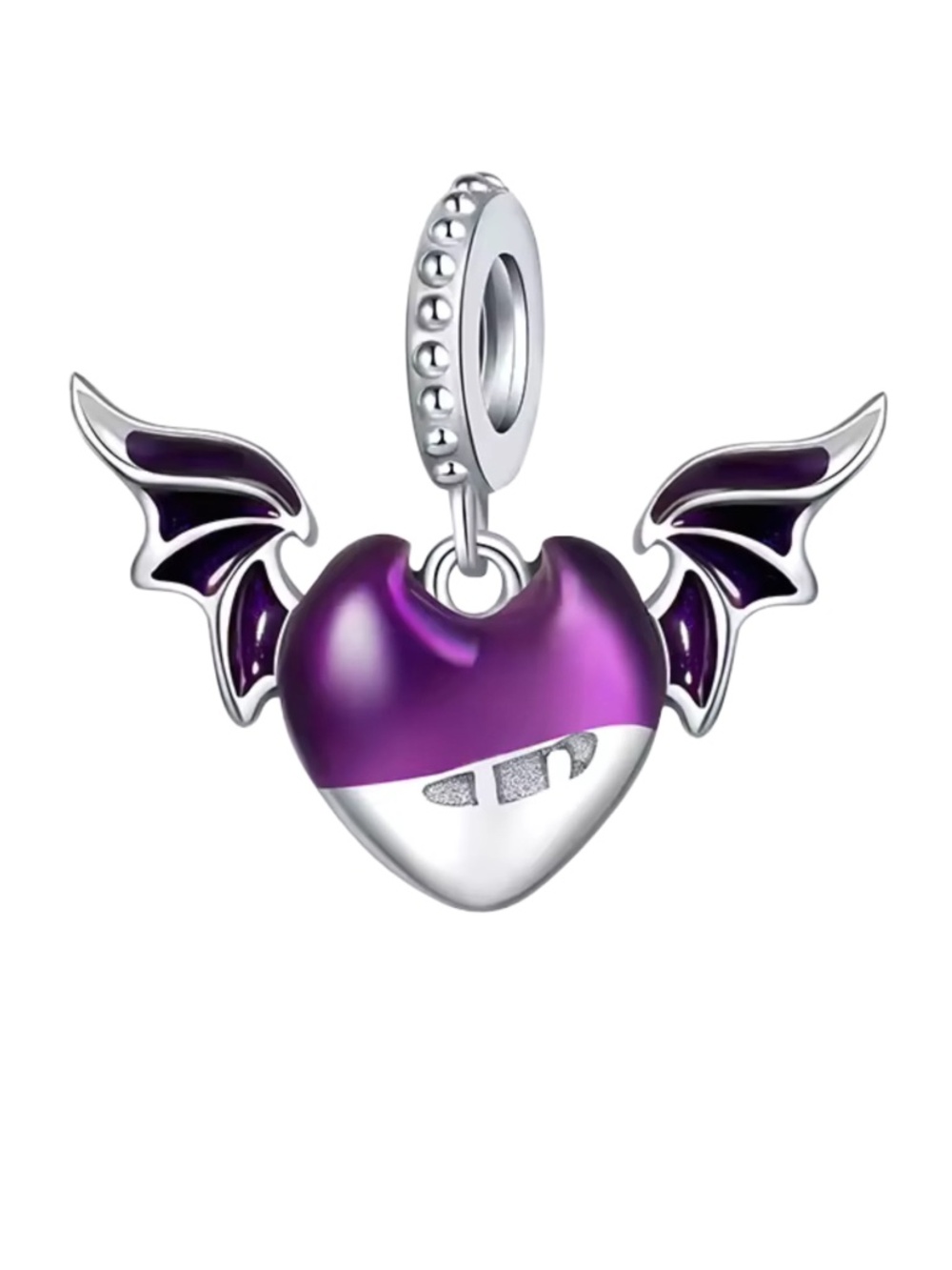 Sterling Silver Vampire Batwing Charm